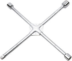 Topex Cross Car Wheel Wrench 17 and 19mm