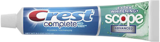 Crest Complete Extra Whitening+ Advanced Οδοντόκρεμα για Λεύκανση & Τερηδόνα 232gr