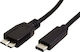 Red Fighter USB 2.0 Cable USB-C male - micro USB-B Κόκκινο 0.5m