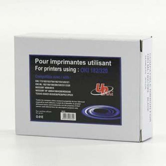 Uprint Compatible Ribbon Ink Cartridge for OKI Schwarz 1Stück (O-01E)