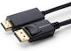 Microconnect Cablu DisplayPort - HDMI de sex masculin 1.5m Negru (MC-DP-HDMI-150)