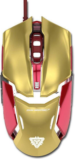 E-Blue Iron Man Rüstung Gaming Maus 4000 DPI Mehrfarbige