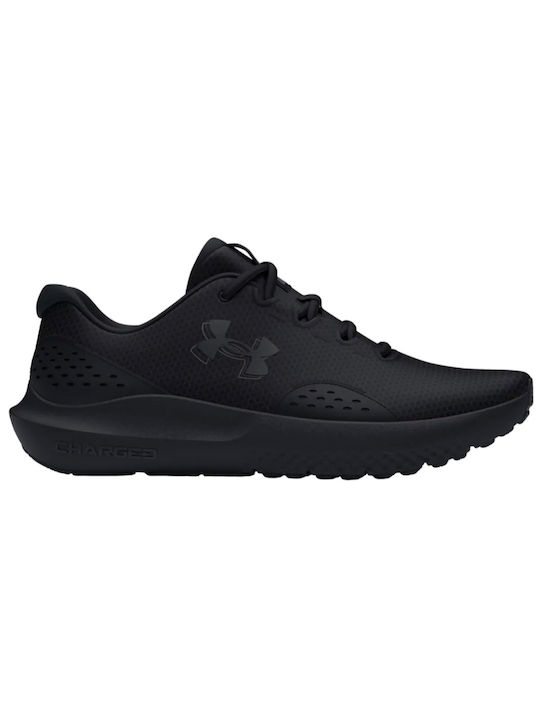 Under Armour Charged Surge 4 Men's Running Sport Shoes Black