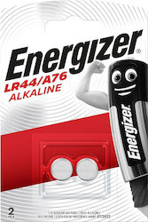 Energizer Αλκαλικές Μπαταρίες LR44 1.5V 2τμχ Energizer Αλκαλικές Μπαταρίες LR44 1.5V 2τμχ