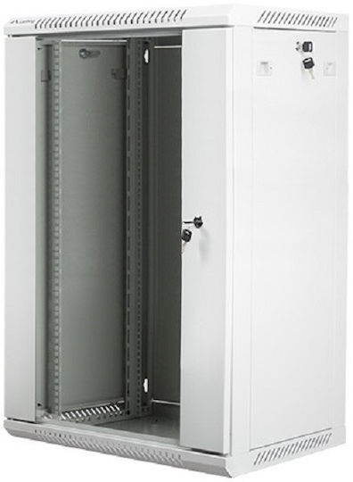 Lanberg Montat pe perete Cabină Rack 18U 60x45x90.7cm Gri WF01-6418-10S