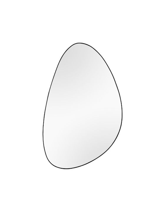Mirrors & More Ida Καθρέπτης Τοίχου με Μαύρο Με...