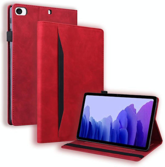 Husă Pentru Tablete Ipad Mini 5 4 3 2 1 Business Shockproof Orizontală Flip Cover Roșie (iPad mini 4 / iPad mini 1,2,3 / iPad mini 2019)