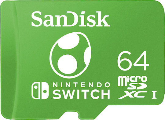 Sandisk Nintendo microSDXC 64GB Class 10 UHS-I