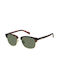 Polaroid Unisex Ochelari de soare cu Maro Tortoise Cadru și Verde Lentilă PLD1012/S PR6/H8