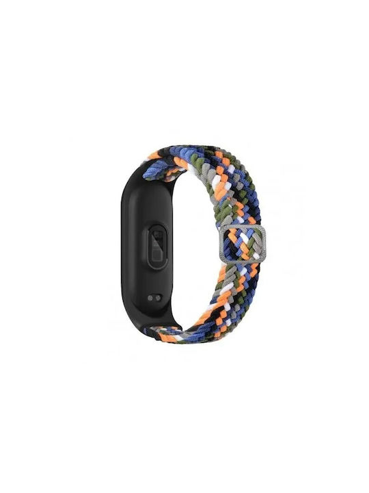Universal Λουράκι Υφασμάτινο Μαύρο (Huawei Band 4)