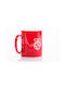 Mug Ceramic Red 330ml 1pcs