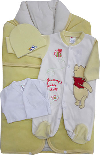 Beboulino Geschenkset für Baby-Kleidung 4 Stück