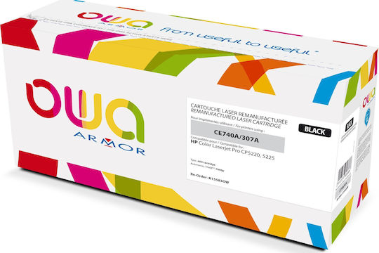 Owa Armor Συμβατό Toner για Laser Εκτυπωτή HP HP CE740A Μαύρο