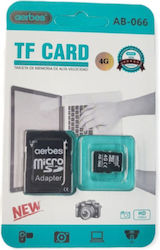 Aerbes microSDHC 4GB Clasa 10 cu adaptor