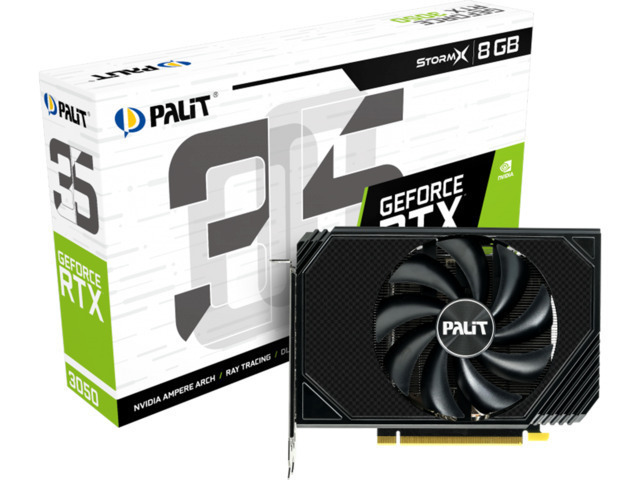 Palit GeForce RTX 3050 6GB GDDR6 StormX Κάρτα Γραφικών