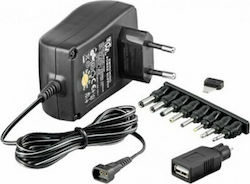 Techly Adaptor Universal De Alimentare 12V Cu Încărcătoare Pentru Laptop IPW-NTS1500G Techly Adaptor Universal De Alimentare 12V Cu Încărcătoare Pentru Laptop IPW-NTS1500G