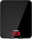 Accuweight Digital Kitchen Scale Up To 5kg Black