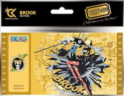 Cartoon Kingdom One Piece: Golden Ticket Replica length 7.5cm