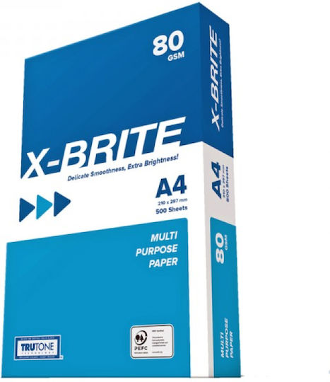 X-brite Printing Paper A4 80gr/m² 500 sheets