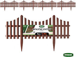 Grasher Plastic Garden Border in Brown Color x 2.3m