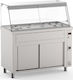 Inomak Beheizte Ausstellungsvitrine Kammer mit Leistung 4360W B140.6 x T70 x H131 cm