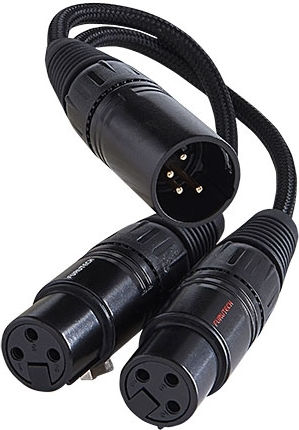 Furutech Furutech Adl 2 x XLR female to XLR male 0.1m Cable