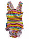 Fashy Little Stars Kinder Badeanzug Einteilig Colourfull