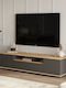 Έπιπλο Τηλεόρασης Anthracite-oak Μ180xΠ44.5xΥ44.6cm