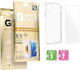 Back Cover Set cu Geam Transparent (Redmi Note 8)