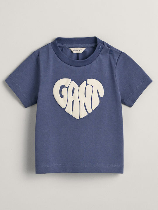 Gant Kids Blouse Short Sleeve Indigo