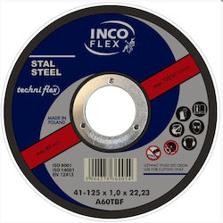 Techniflex Incoflex Δίσκος Κοπής Μετάλλου 22.2mm