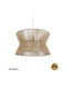 GloboStar Bisbee Beige Boho Ceiling Light with Rope for E27 Socket 50x28x28cm