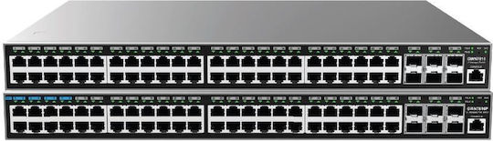 Grandstream GWN7816 Managed L3 Switch με 48 Θύρες Gigabit (1Gbps) Ethernet και 6 SFP Θύρες