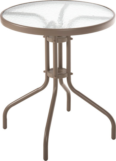 Tisch Cafe Lima 60x60x70cm Champagne