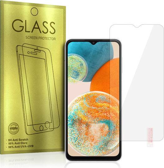 Vollflächig gehärtetes Glas Gold (Galaxy A23 4G / Galaxy A23 5G Galaxy A23 4G / Galaxy A23 5G)