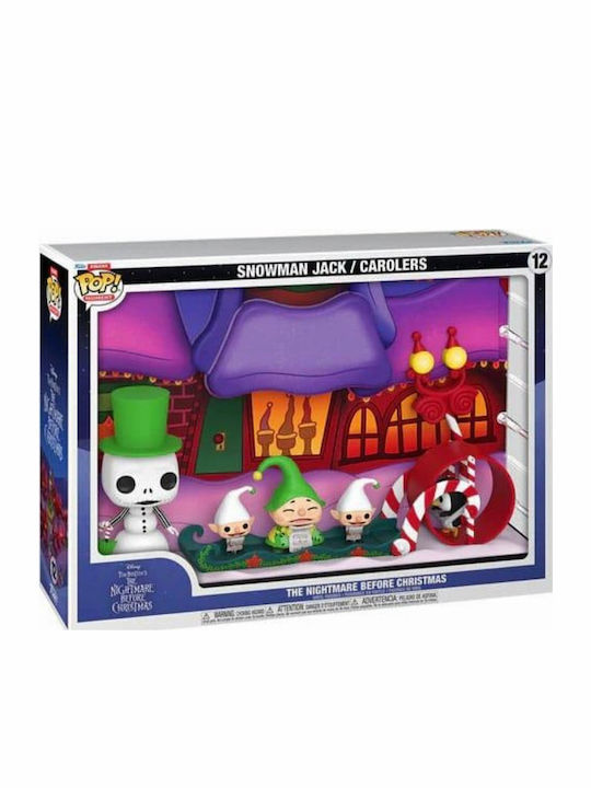 Funko Момент Deluxe: Кошмарът преди Коледа - Snowman Jack & Carolers 12