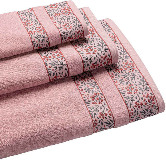 Madi Πετσέτα Σώματος 80x150εκ. Pink Βάρους 530gr/m²