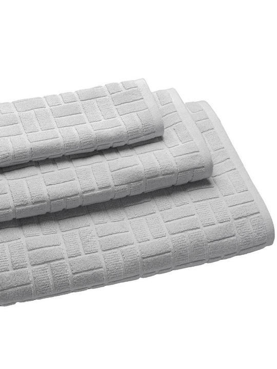 Madi Πετσέτα Προσώπου 50x90εκ. Grey Βάρους 530gr/m²