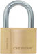 Gerda Bronze Padlock Brass with Key 1pcs