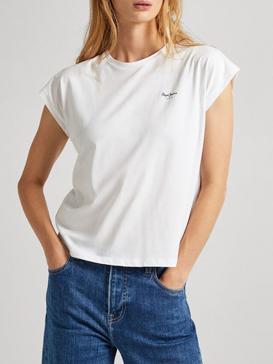 Pepe Jeans E2 Damen T-Shirt White