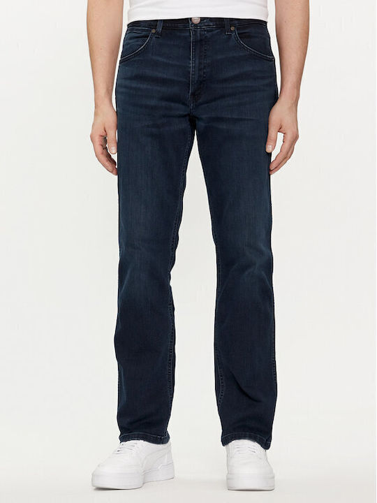 Wrangler Greensboro Men's Jeans Pants in Straight Line DARK BLUE