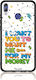 I Want You To Want Me For My Money Back Cover Silicone Multicolour (Honor 8X)