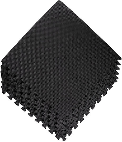 Kraft & Dele Podele Puzzle de Gimnastică Negre 60x60cm 6buc