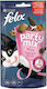 Purina Felix Party Mix Picnic Snack Treats with Chicken for Adult Cats 60gr