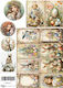 Maja's Memories Hârtie de orez Decoupage