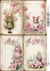 Maja's Memories Tissue paper Decoupage