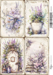 Maja's Memories Tissue paper Decoupage