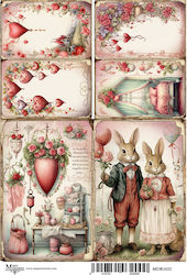 Maja's Memories Tissue paper Decoupage