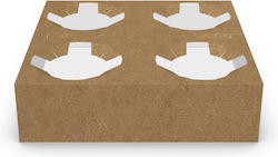 Θαλασσινός Set of 500 Coffee Cup Holders 4 Positions