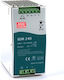 Mean Well Τροφοδοτικό Ράγας με Έξοδο 24V και Ισχύ 240W